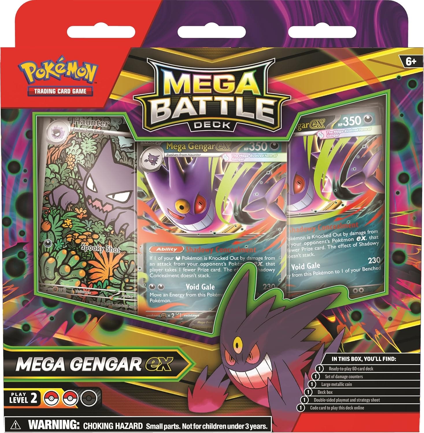 Pokémon TCG Mega Battle Deck Mega Gengar ex/Mega Diancie ex