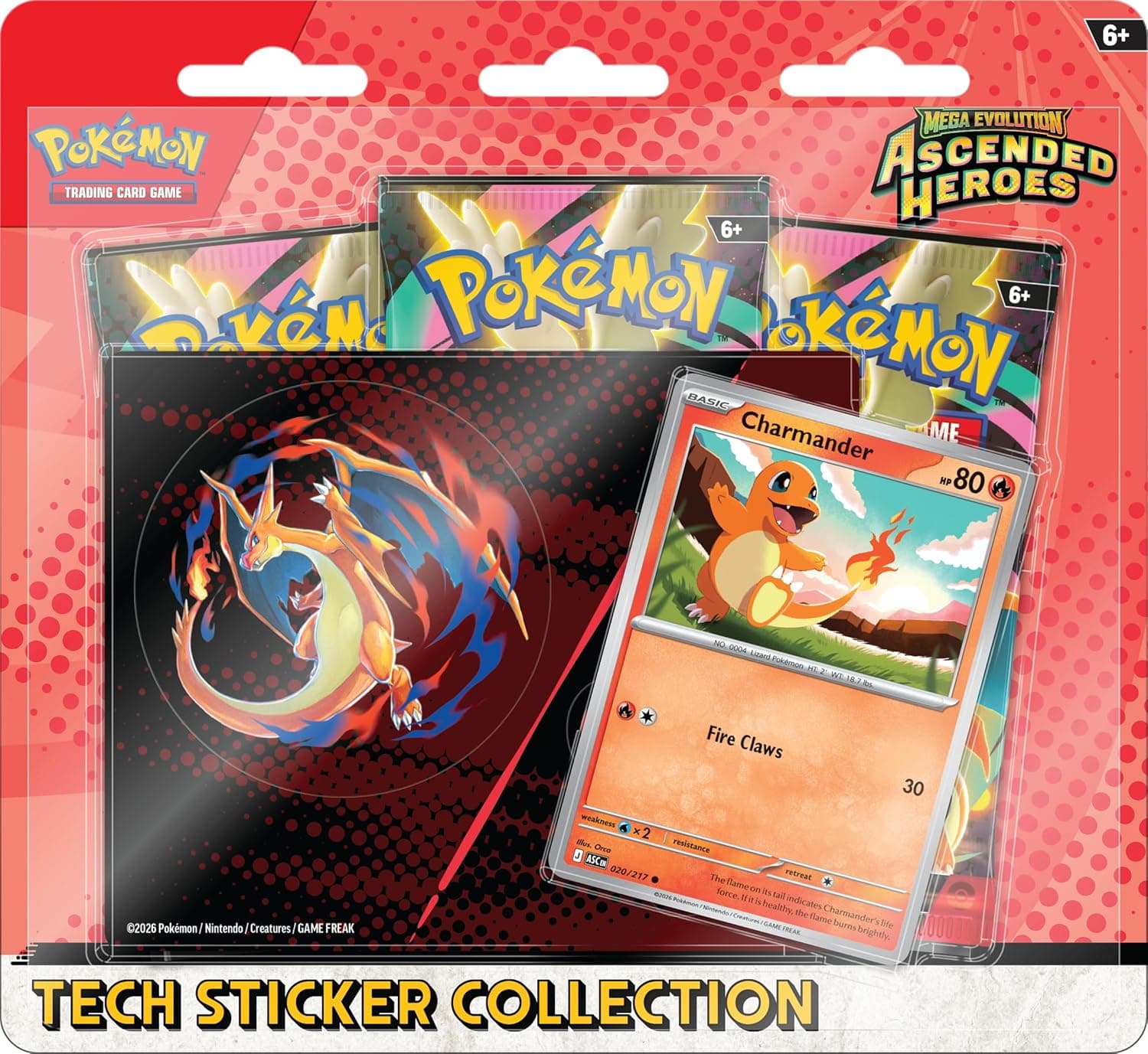 Pokémon TCG: Mega Evolution Ascended Heroes Tech Sticker Collection