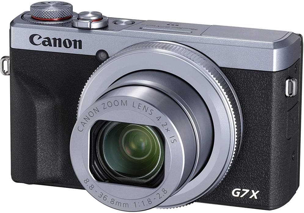 Canon PowerShot G7X Mark III Digital Camera with 4.2x Optical Zoom Lens (Silver)