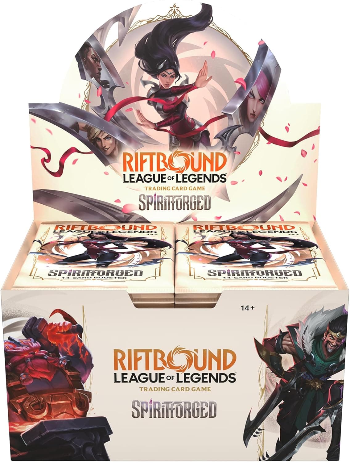 Riftbound: League of Legends TCG Spiritforged - Booster Display - 24 Booster Packs