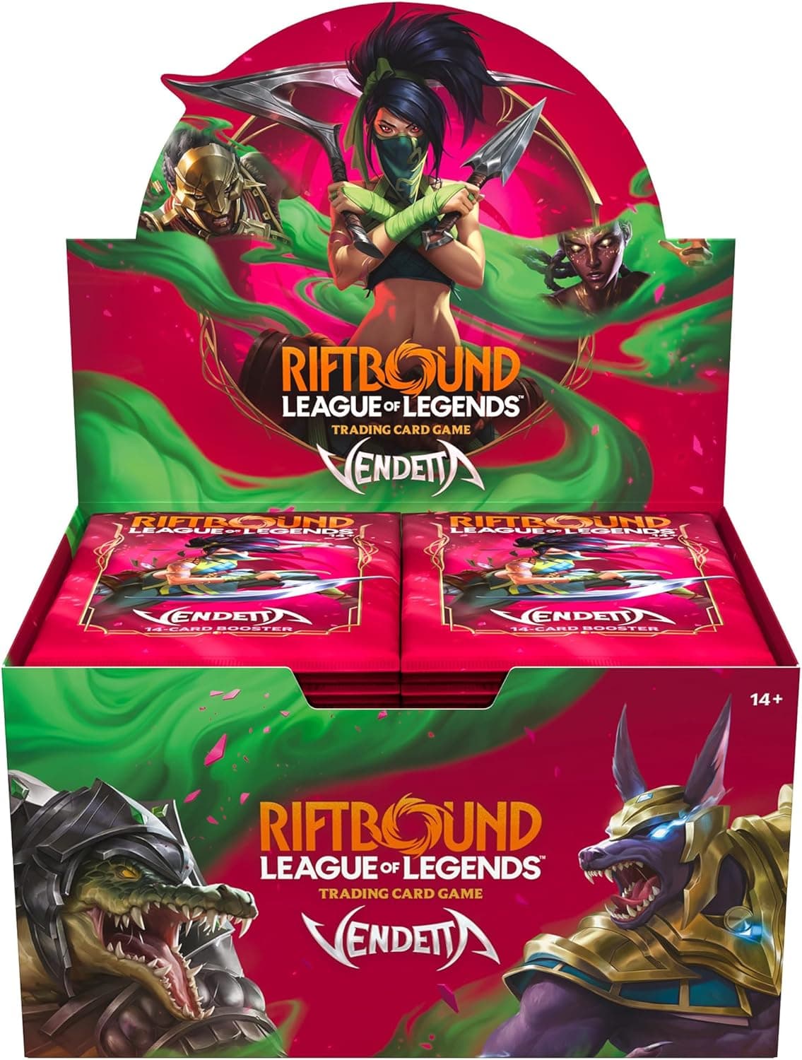 Riftbound: League of Legends TCG Vendetta - Booster Display