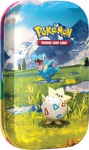 Product image: Pokemon TCG: Mega Evolution: Ascended Heroes Single Mini Tin - 2 Packs (Togepie and Totodile)