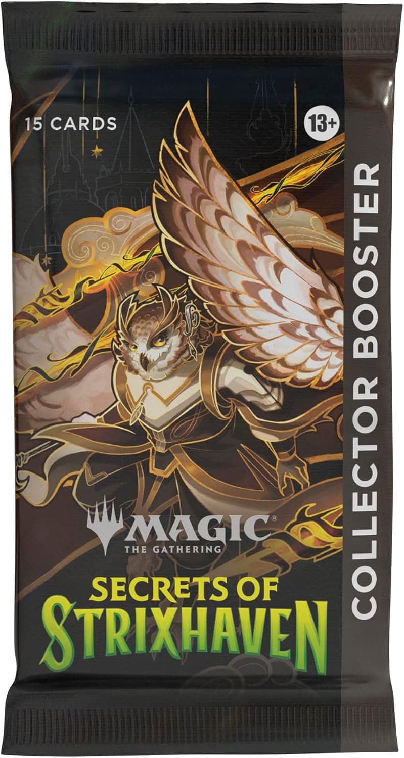 Magic: The Gathering Secrets of Strixhaven Collector Booster (1 Pack of 15 Cards)