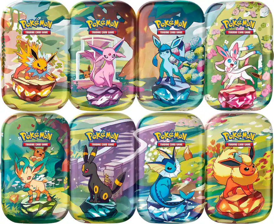 Pokemon TCG: Scarlet & Violet Prismatic Evolutions Mini Tin
