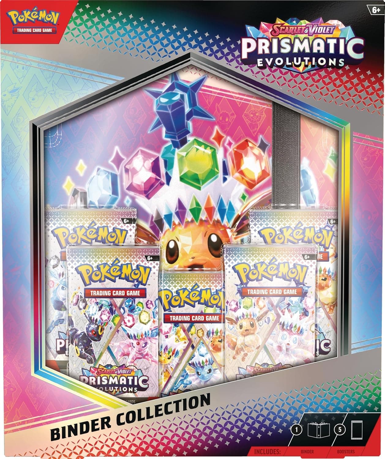 Pokemon TCG: Scarlet & Violet Prismatic Evolutions Binder Collection