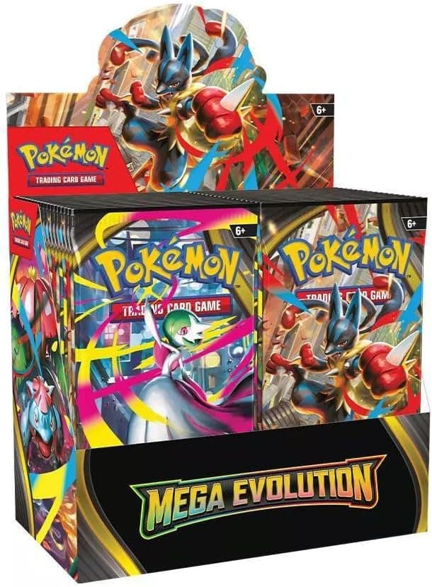 Pokémon Trading Card Game: Mega Evolution Booster Display Box