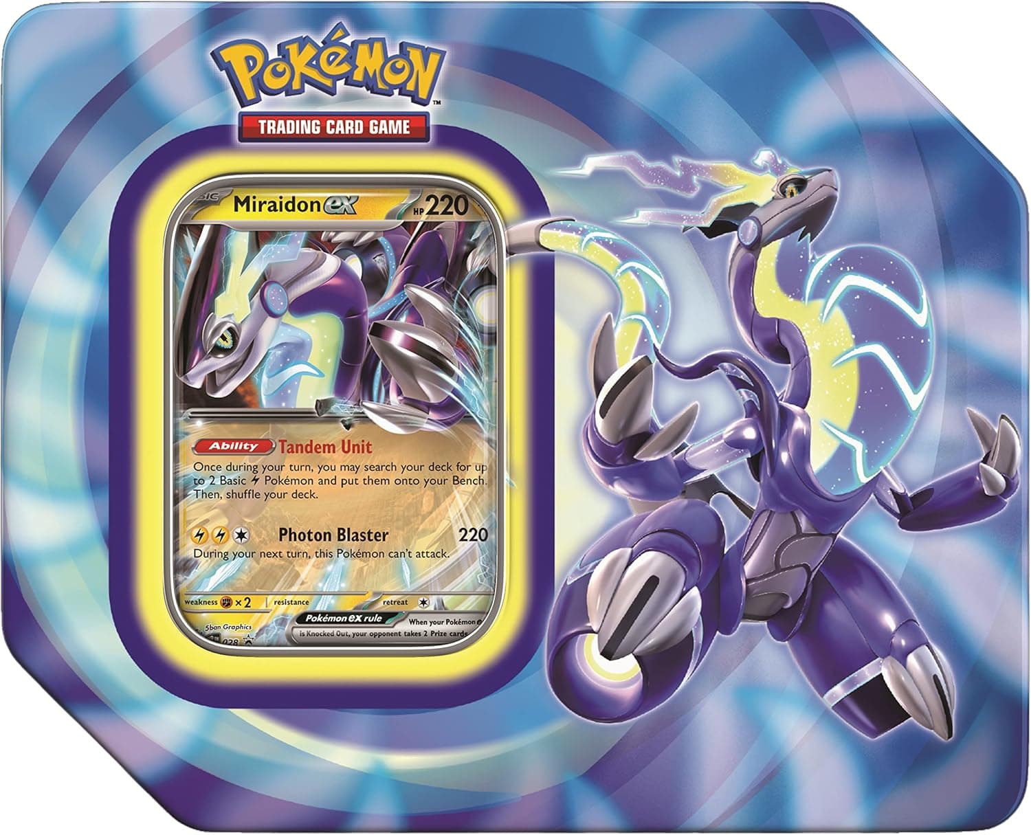 Pokemon TCG: Paldea Legends Tin
