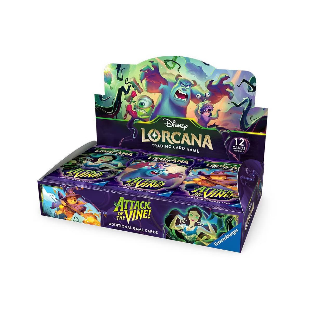 Disney Lorcana TCG: Attack of The Vine! Booster Pack Display