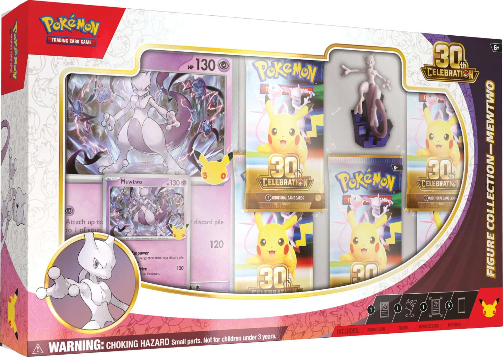 Pokemon TCG: 30th Celebration Mewtwo Figure Collection