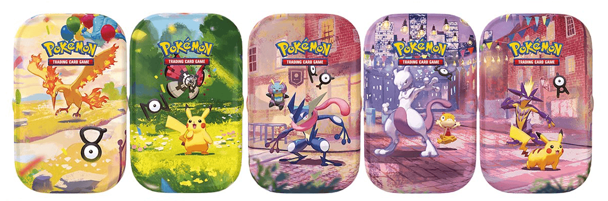Pokemon TCG: 30th Celebration Night Mini Tins