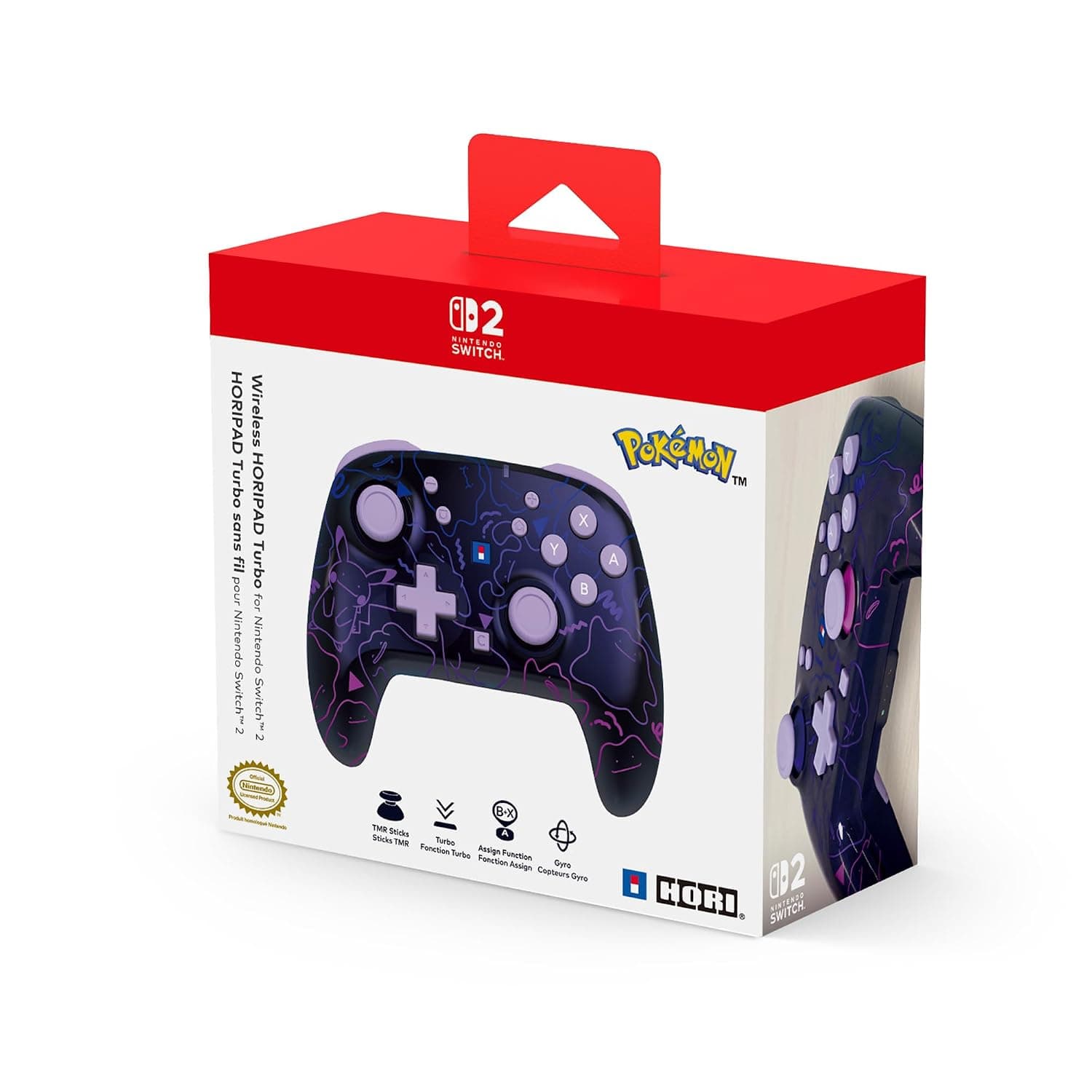HORI Wireless HORIPAD Turbo (Ditto) for Nintendo Switch 2