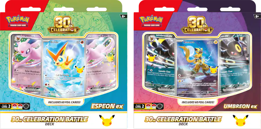 Pokemon TCG: 30th Celebration Battle Deck