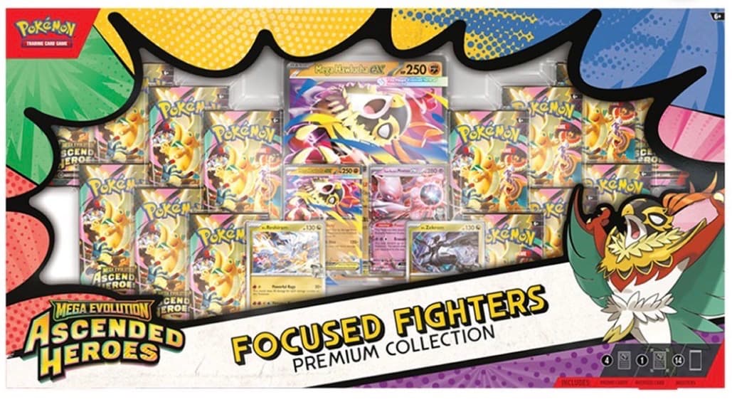 Pokemon TCG: Mega Evolution Ascended Heroes Focused Fighters