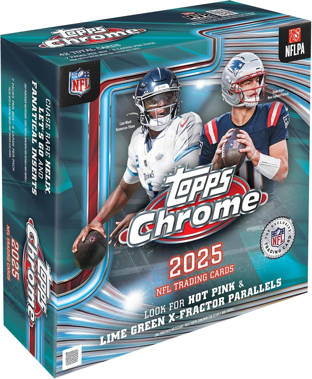 2025 Topps Chrome Football - Mega Box