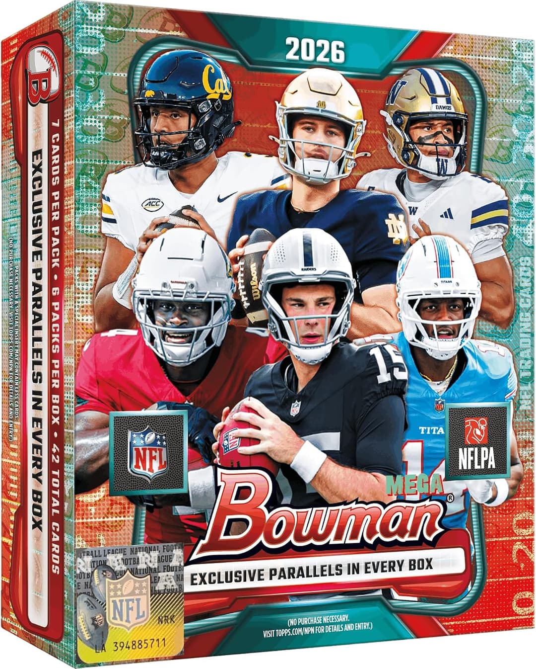 2026 Bowman Football - Mega Box