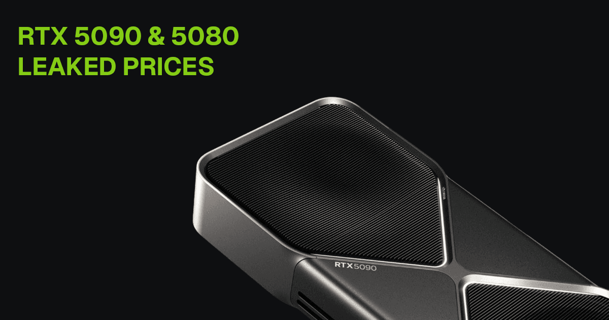 Featured image for article: RTX 5080/5090 Prices Leaked