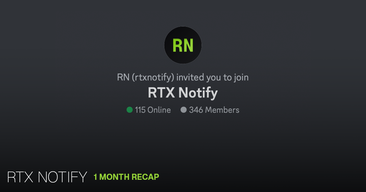 Featured image for article: 1 Month Recap
