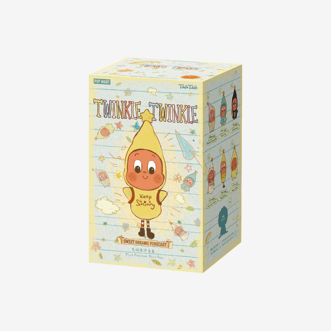 Twinkle Twinkle Sweet Dreams Forecast Series Plush Pendant Blind Box - Single