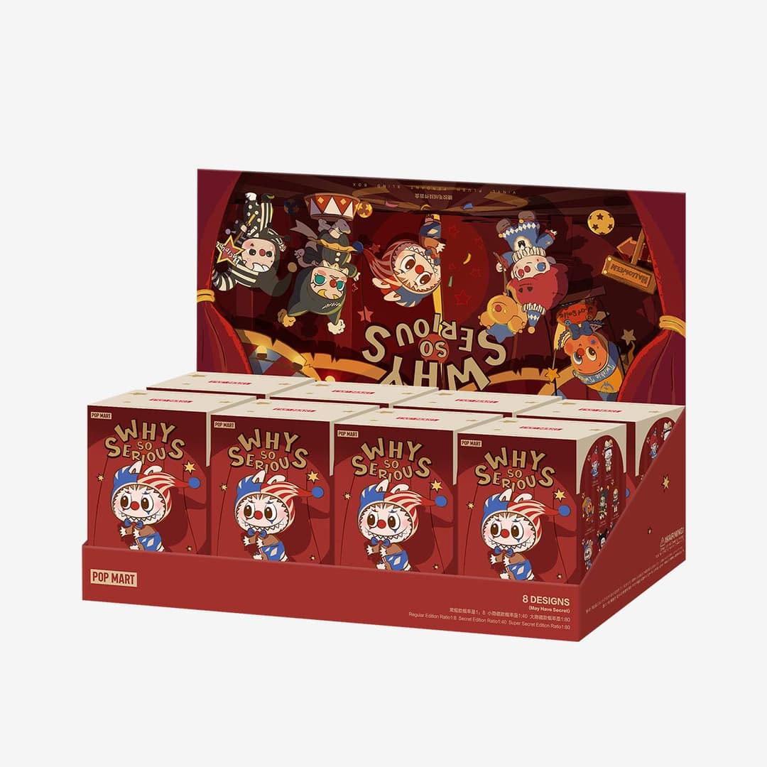WHY SO SERIOUS Series Vinyl Plush Pendant Blind Box - Whole Set