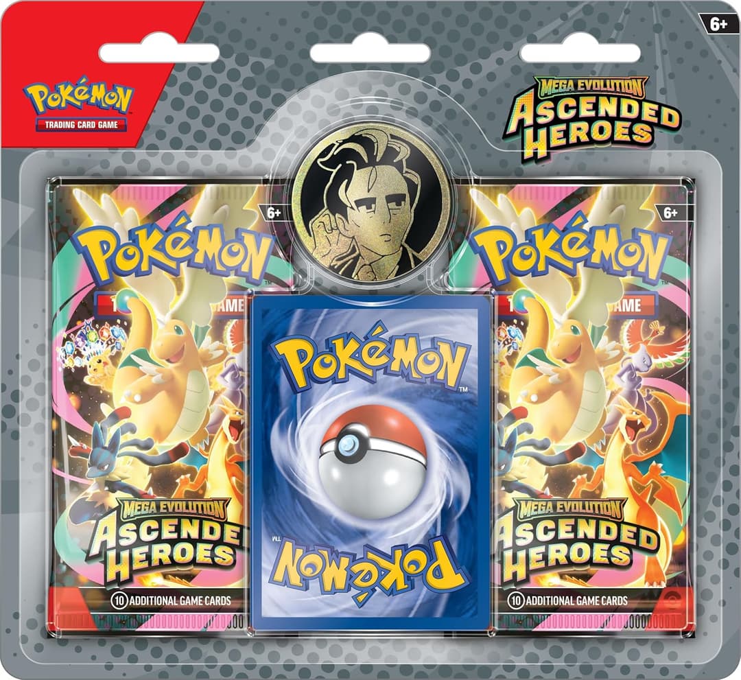 Pokemon TCG: Mega Evolution: Ascended Heroes: 2-Pack Blister (Random Promo)