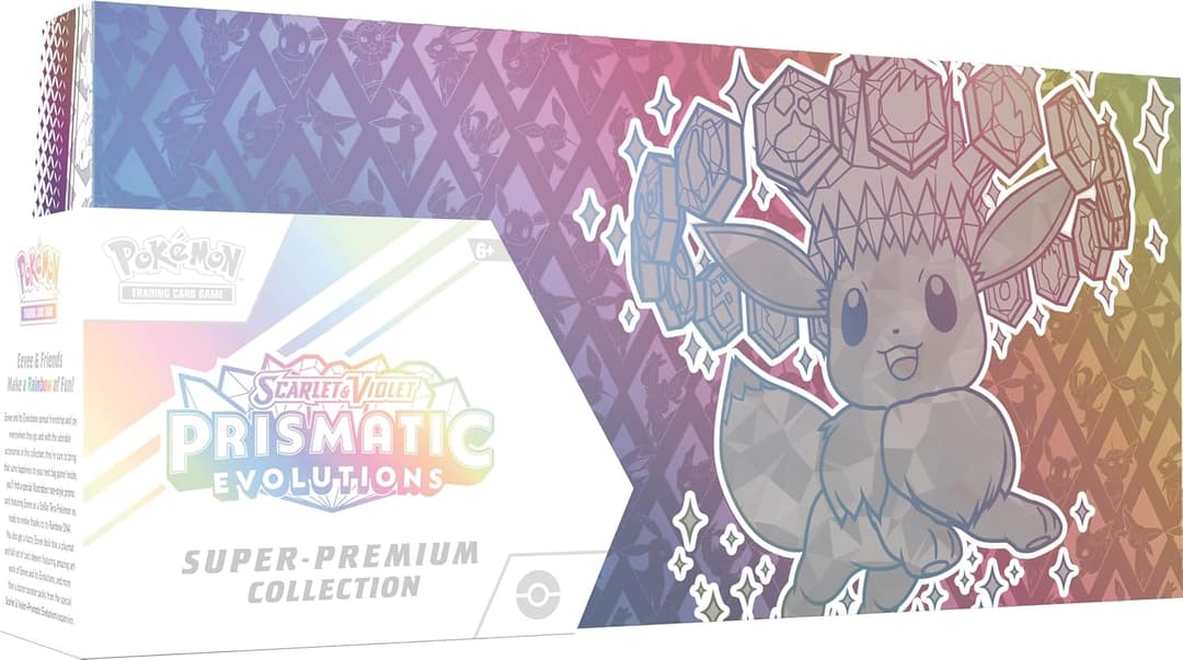 Pokemon TCG: Scarlet & Violet - Prismatic Evolutions Super Premium Collection