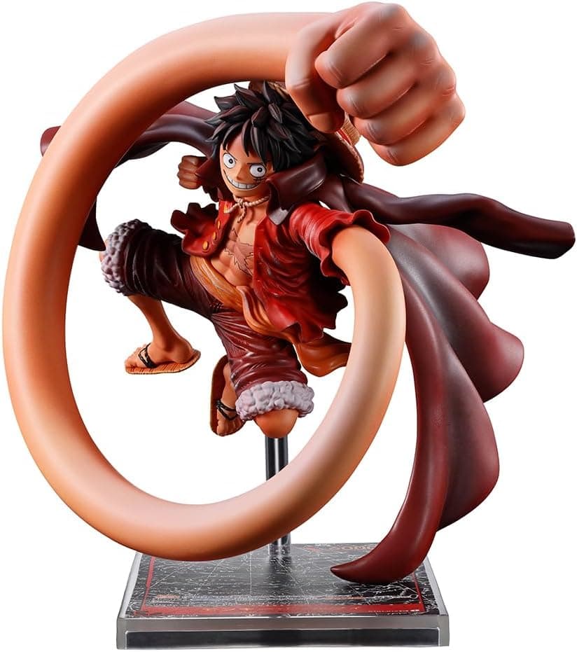 One Piece - Monkey D. Luffy Collectible Statue w/Trading Card (Ichibansho Figure)