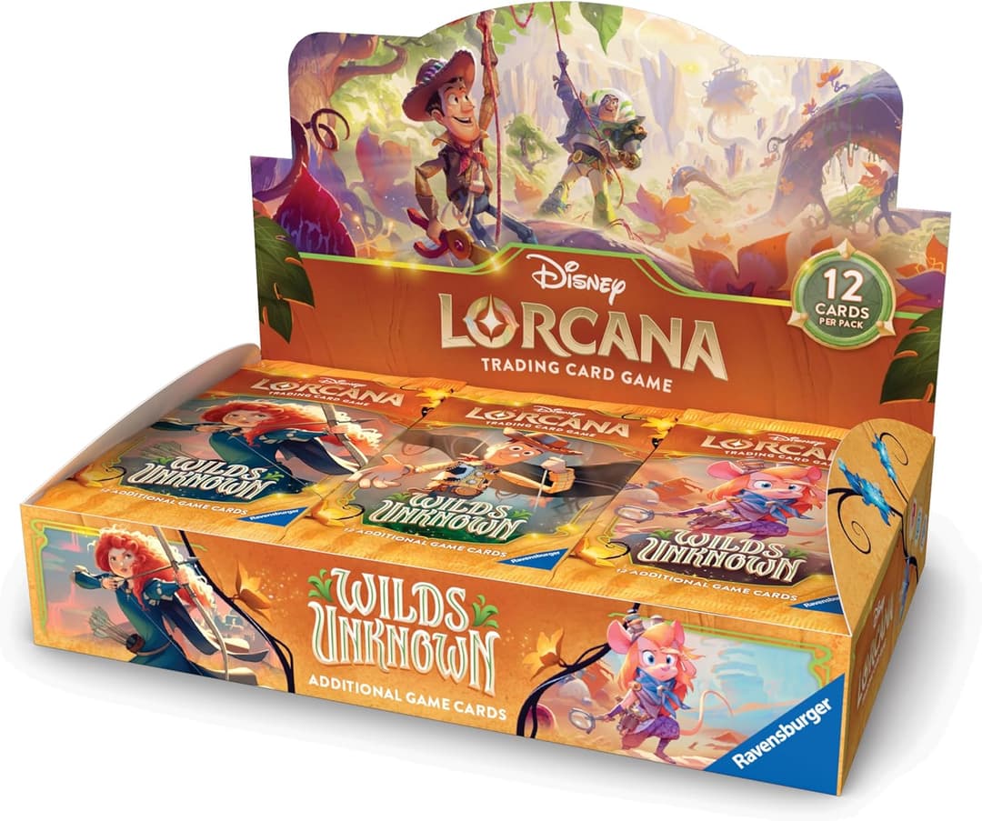 Disney Lorcana TCG: Wilds Unknown Booster Pack Display
