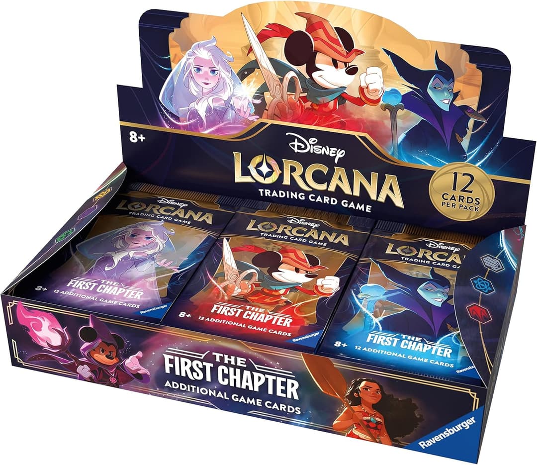Disney Lorcana TCG: The First Chapter Booster Pack Display