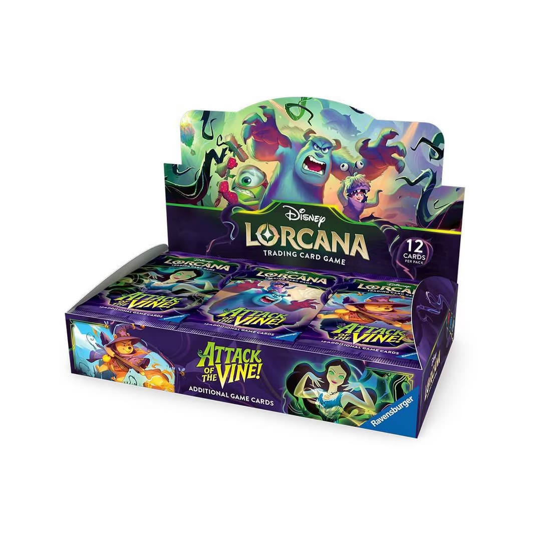 Disney Lorcana TCG: Attack of The Vine! Booster Pack Display