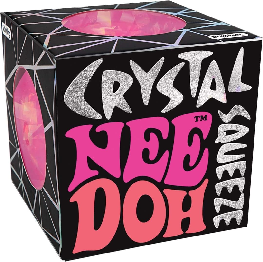 NeeDoh Crystal Shimmering Liquid Filling - 2.25" Wide - Color May Vary