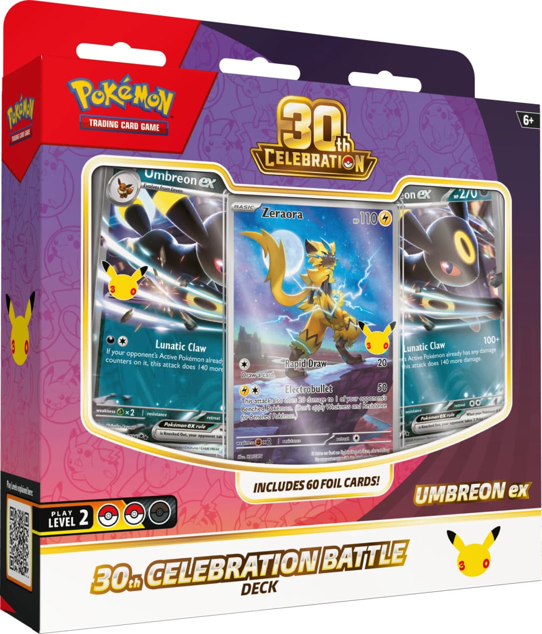 Pokemon TCG: 30th Celebration Umbreon ex Battle Deck