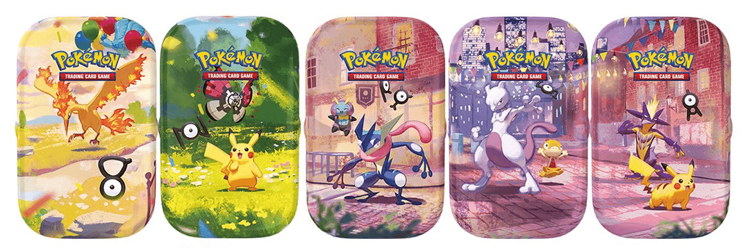 Pokemon TCG: 30th Celebration Night Mini Tins