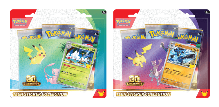 Pokemon TCG: 30th Celebration Tech Sticker Collection