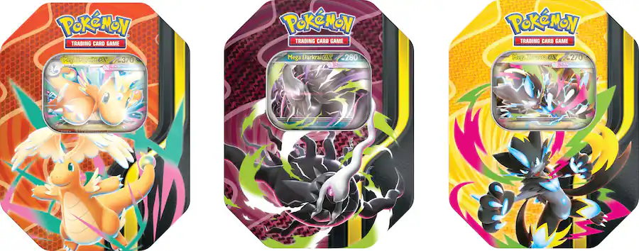 Pokemon TCG Mega Forces Tin