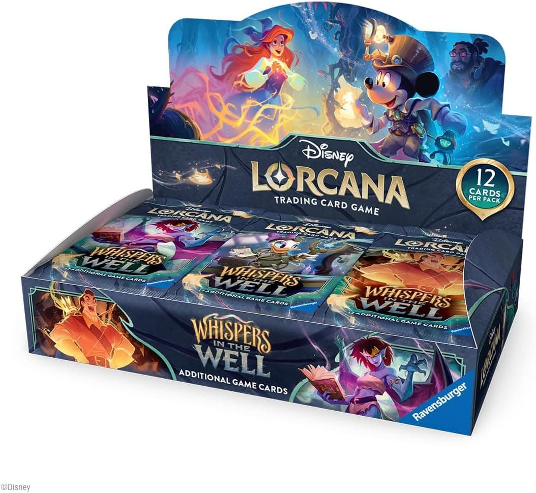 Disney Lorcana TCG: Whispers in The Well Booster Pack Display