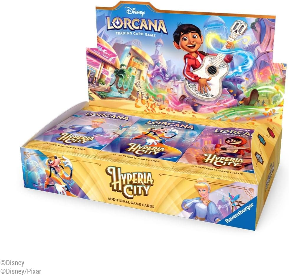 Disney Lorcana TCG: Hyperia City Booster Pack Display