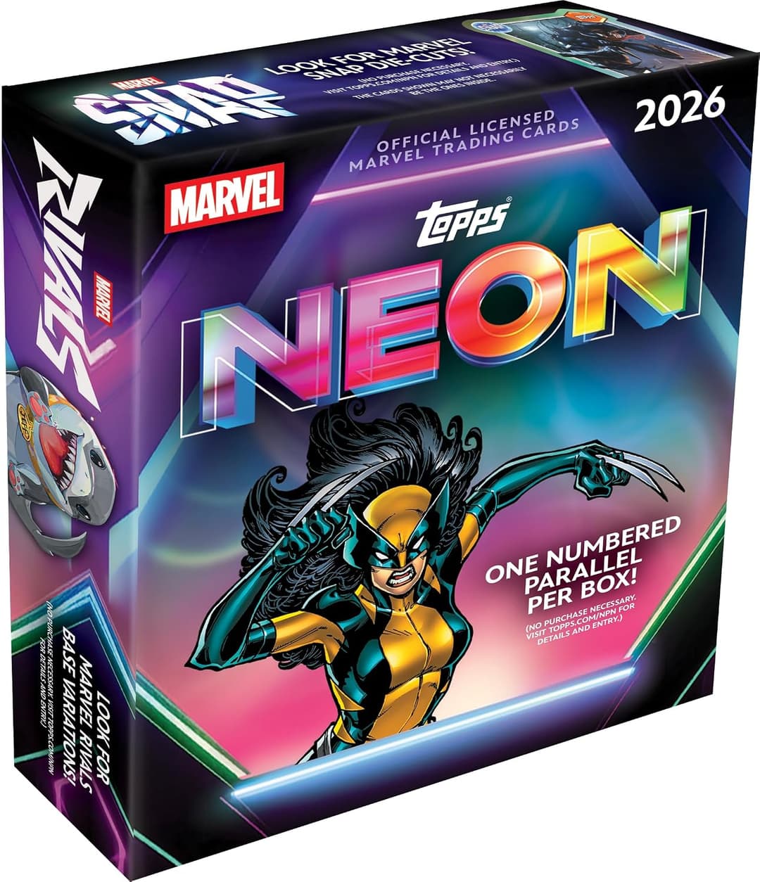 2026 Topps Neon Marvel – Factory Sealed – Mega Box