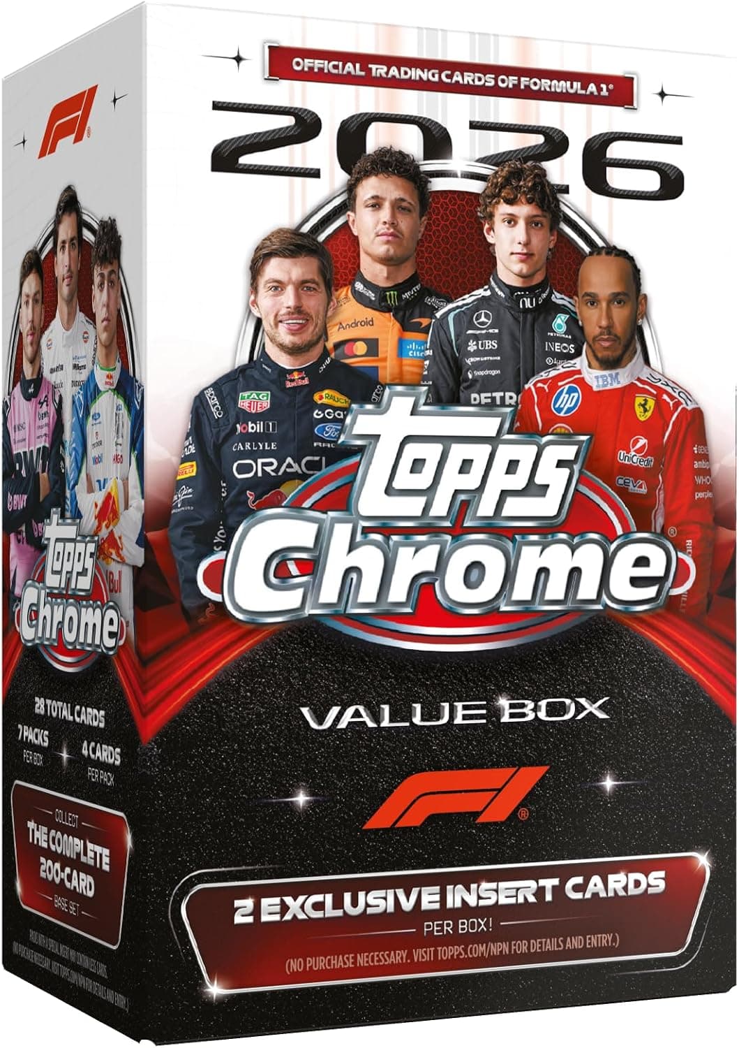 2026 Topps Chrome Formula 1 - Value Box