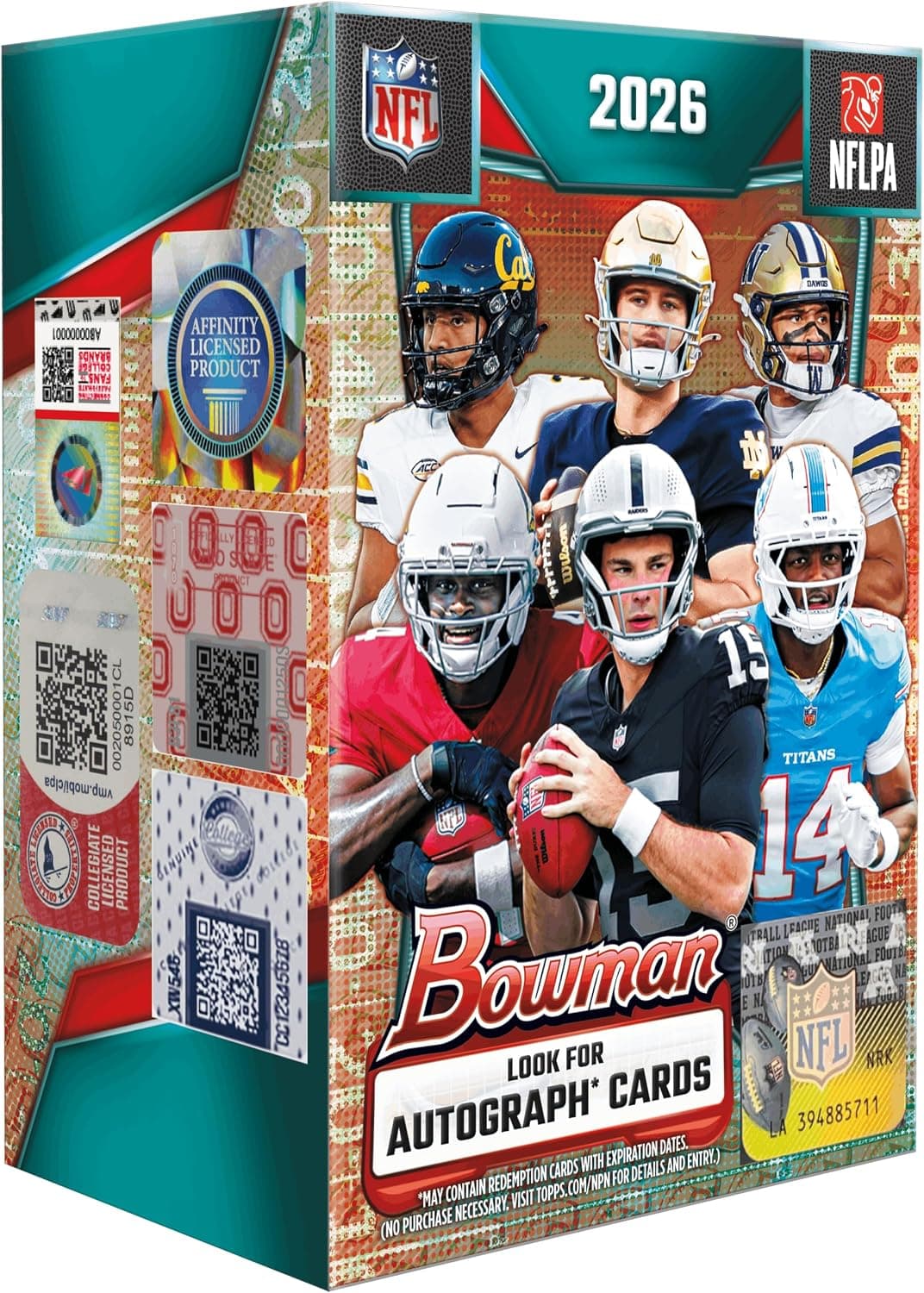 2026 Bowman Football - Value Box