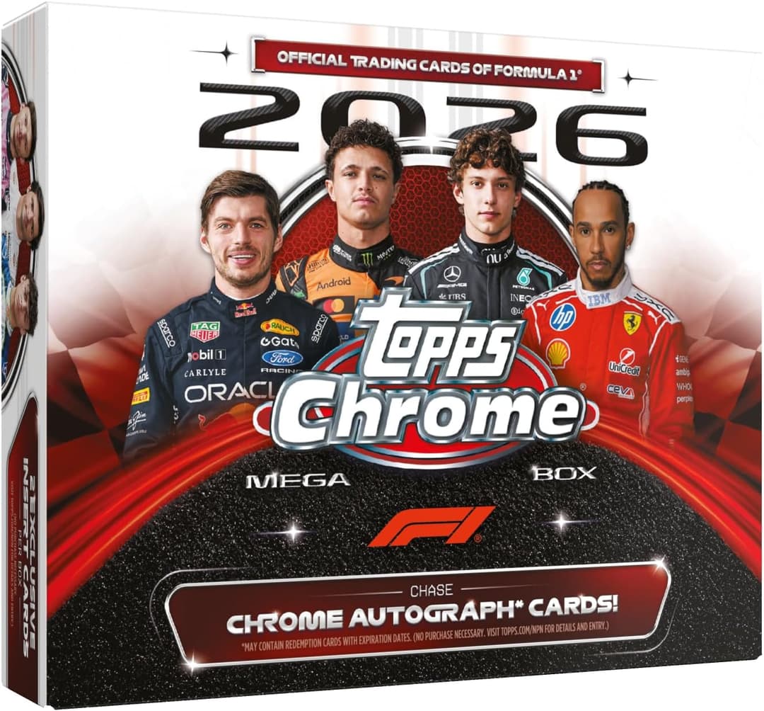 2026 Topps Chrome Formula 1 - Mega Box