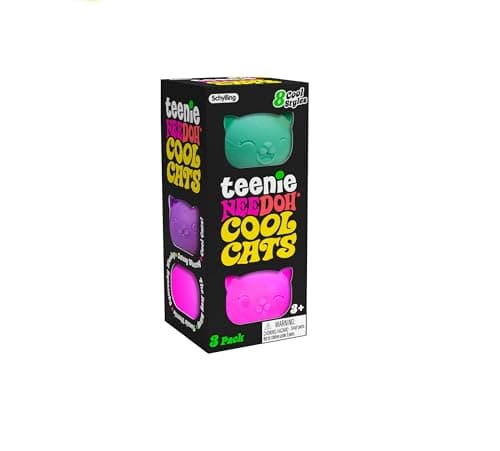 NeeDoh Teenie Cool Cat 3 Pack