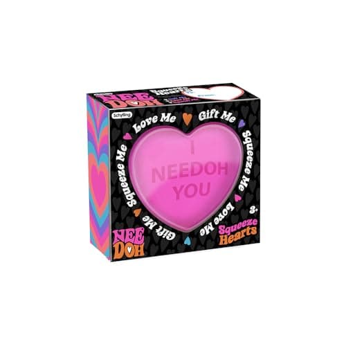 NeeDoh Squeeze Heart Valentines