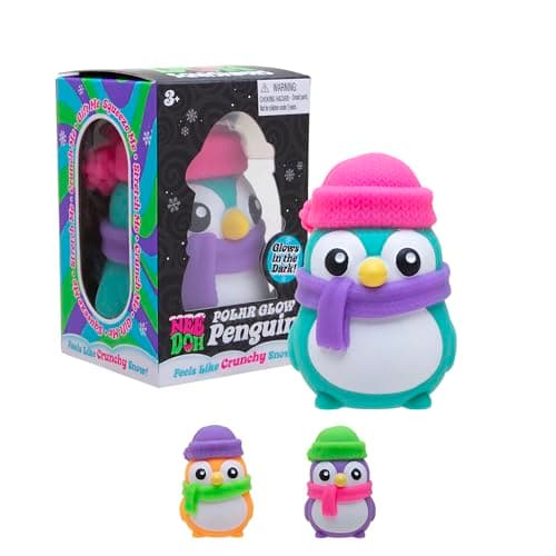 NeeDoh Polar Glow Penguin