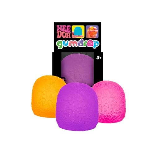 NeeDoh Gumdrop Textured 3 Pack