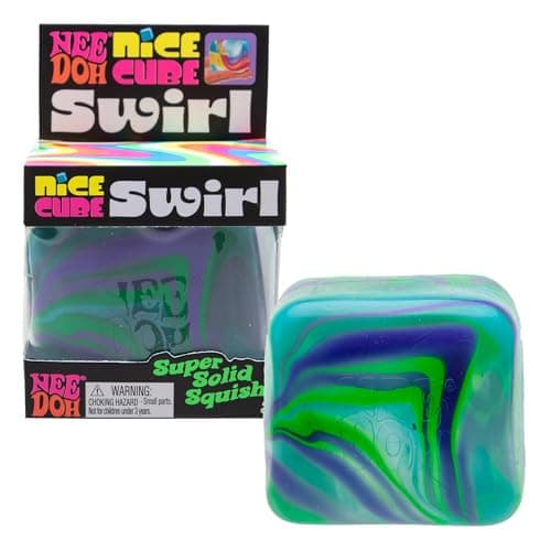 NeeDoh Nice Cube Swirl Blue/Green