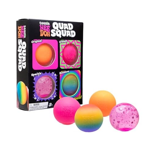 NeeDoh Teenie Quad Squad 4 Pack